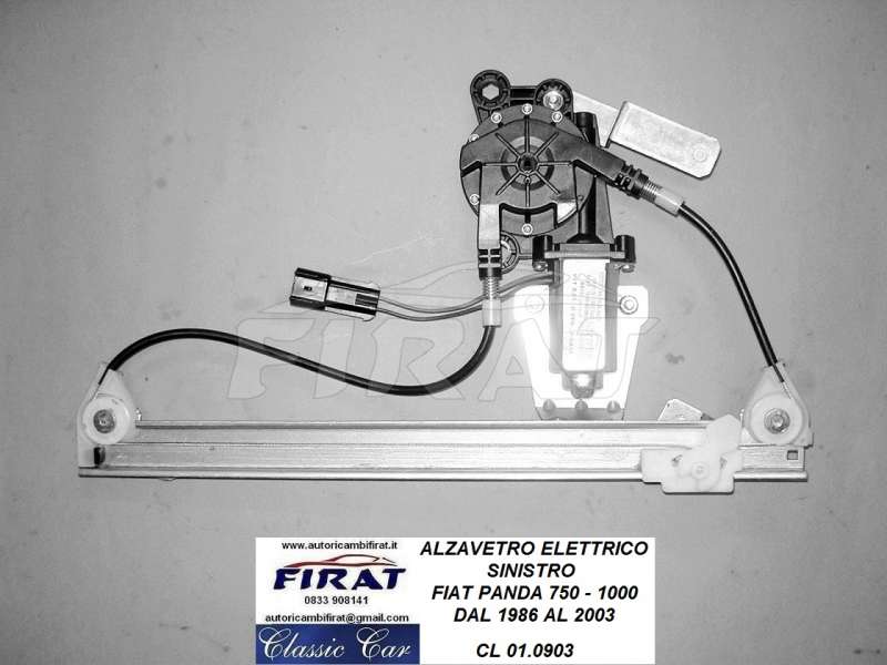 ALZAVETRO ELETTRICO FIAT PANDA 750 - 1000 86 -03 SX